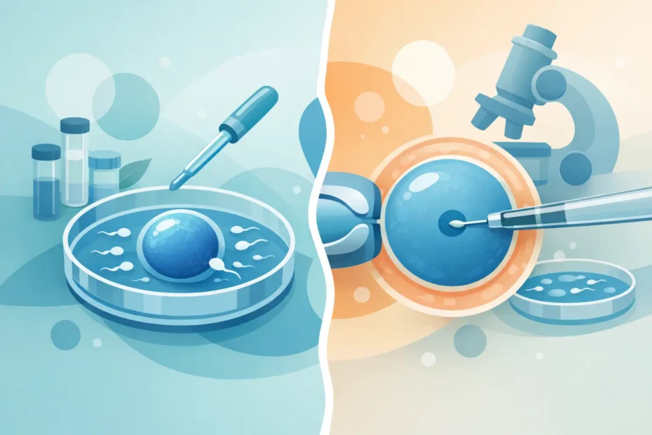 Diferença entre FIV e ICSI: qual escolher?