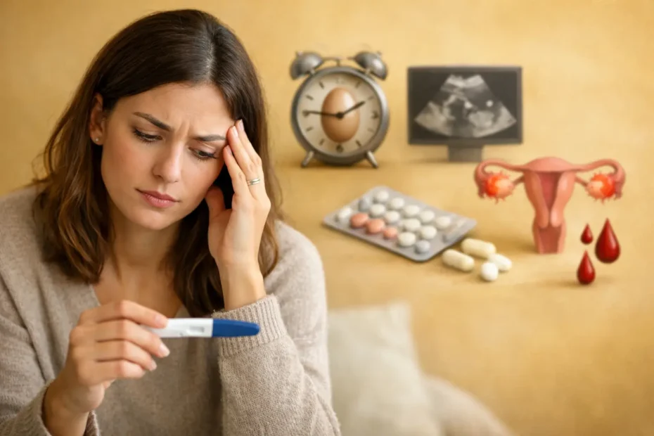5 sinais de infertilidade feminina