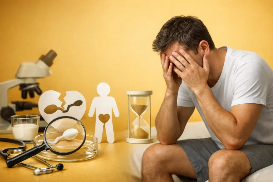 7 causas da infertilidade masculina