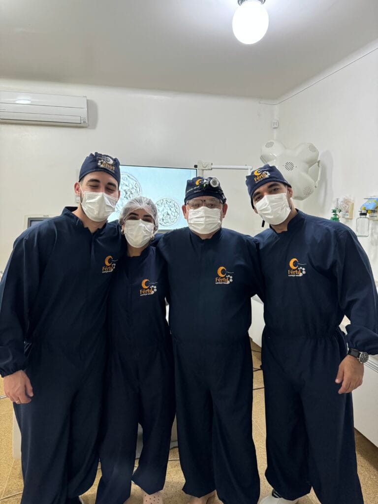 Equipe Fértil:Orestes, Rúbia, Matheus e João vitor