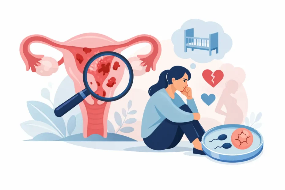 Endometriose pode causar infertilidade?