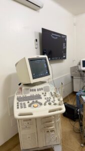 Sala de procedimento da Fértil Reprodução Humana