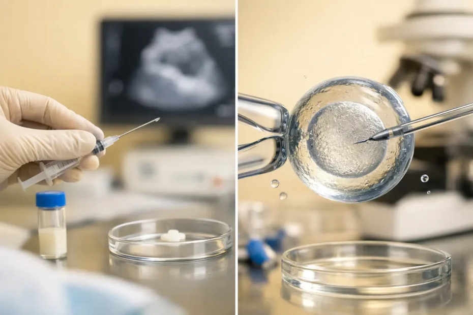 Inseminação artificial versus fertilização in vitro